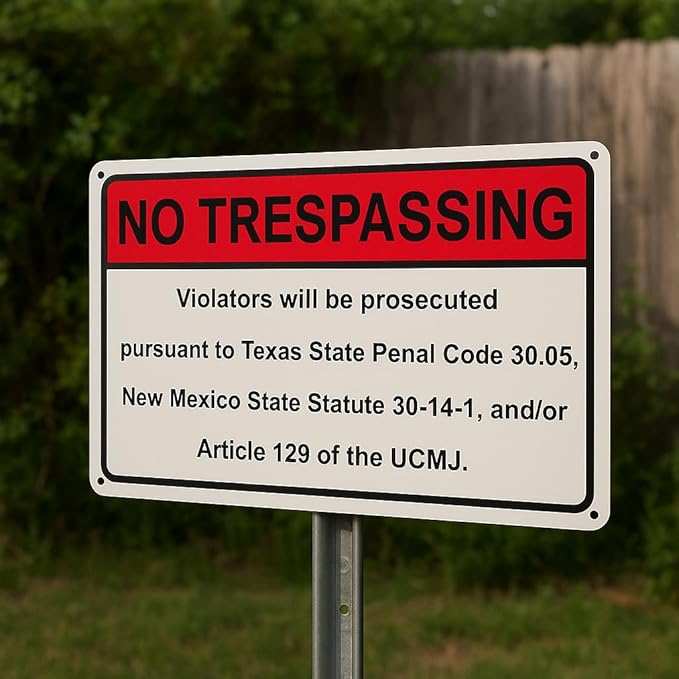 Custom Signs Outdoor Metal 24x18 for Home Office Business, Personalized, Door, Porch, Delivery, Man Cave, Shop, Garage, Street. For Outside. Our Metal Signs Are UV Printed Solid Aluminum