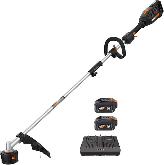 Worx Nitro WG186 40V Power Share PRO Attachment-Capable Driveshare 15" Cordless String Trimmer (Batteries & Charger Included)