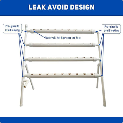 Hydroponics Grower, Vegetable Growing System for Home & Garden, Hidroponico Gardening Kit for Inddor (Horizontal)