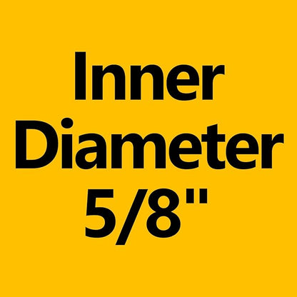 SPECILITE Garden Water Hose 200 ft x 5/8 in Heavy Duty, Flexible and Lightweight, Burst 600 psi, Kink-less Hybrid Rubber Pipe for Backyard, 3/4'' Brass Fittings, Orange