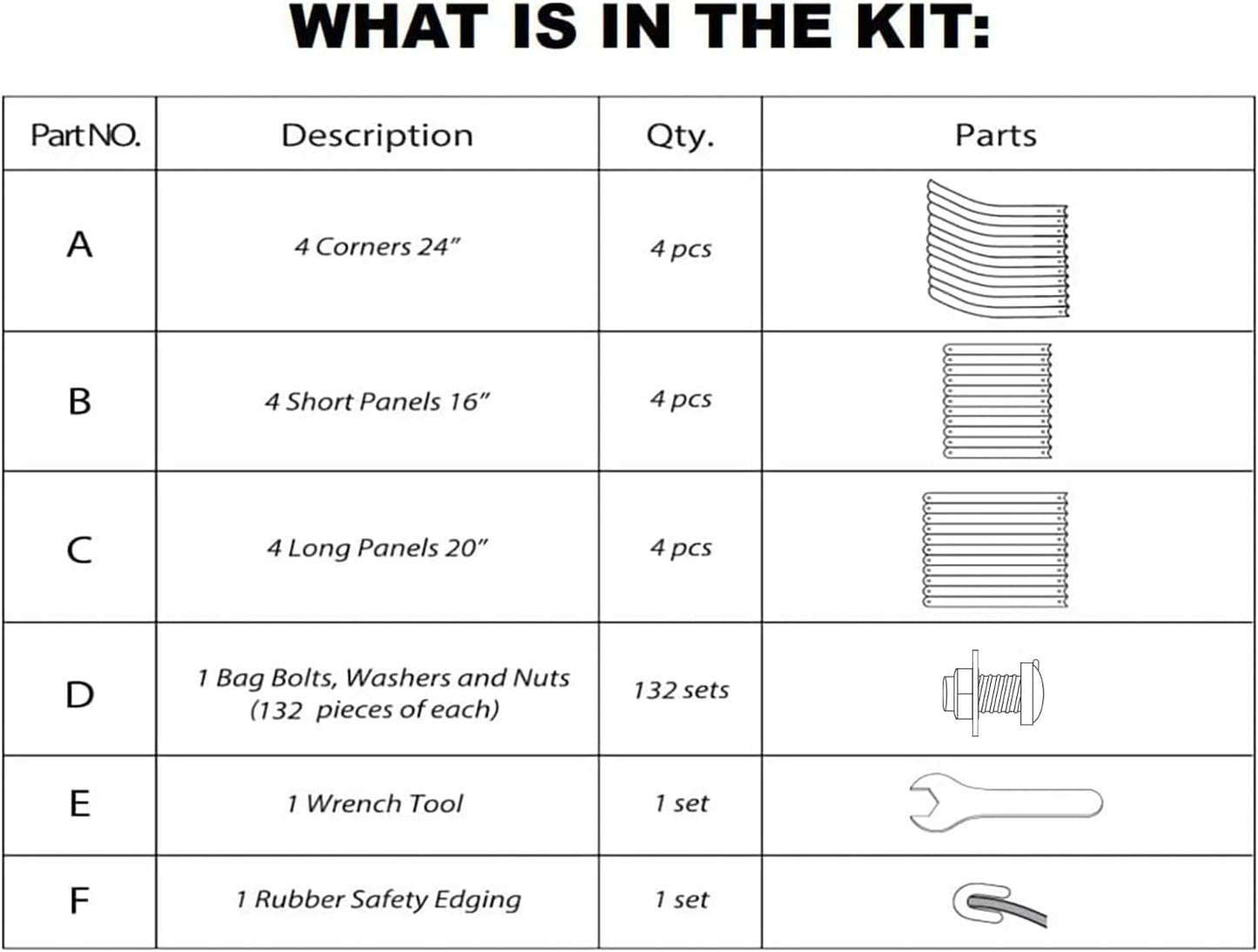 Olle Galvanized Raised Garden Beds 32" Tall Metal Plant Boxes for Outdoor Vegetables, 12-in-1 Garden Bed, Cobalt Blue