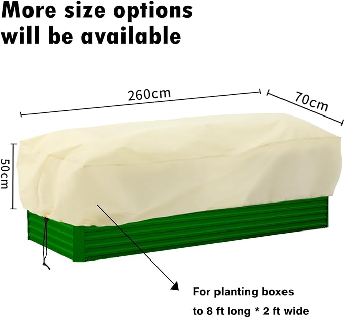 Rectangular Plant Protection Cover, Winter Outdoor Garden Plant Frost Protection Blanket, Plant Frost Protection Cover, Plant Protection Wrap Cover, 1 Piece, 102 x 27 x 20 Inches