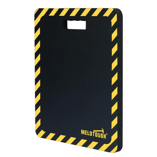 MELOTOUGH Kneeling Pads for Work, Soft Foam Kneeling pad for Gardening, Auto-Repair, Cleaning, Flooring, Water Resistant, Shock Absorption, 18"x14"x1.1" (Black)