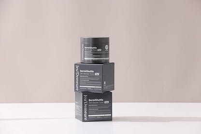 JEU'DEMEURE DermiShuttle Skin Booster PHA Premium Toner Pads, Exfoliating, Minimizing Pores, Dead Skin & Blackheads,100% Cotton Facial Pad, For Sensitive Skin, Korean Skin Care, 60 Pads 2.7 fl.oz