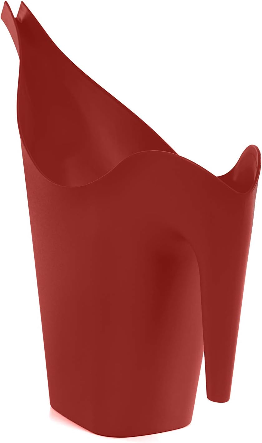 Mintra 1/2 Gallon Plant Watering Can, Indoor Outdoor Water Can for Plants, Long Spout Plastic Water Pitcher for Watering Flower Succulent, Durable and Lightweight, 2L/68 oz, 1 Pack, Burgundy