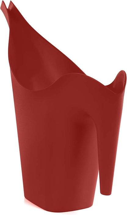 Mintra 1/2 Gallon Plant Watering Can, Indoor Outdoor Water Can for Plants, Long Spout Plastic Water Pitcher for Watering Flower Succulent, Durable and Lightweight, 2L/68 oz, 1 Pack, Burgundy