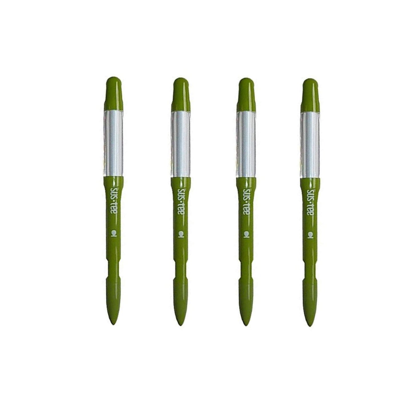 Sustee Aquameter, Set of 4, Plant Soil Moisture Sensor, (Green, Small)