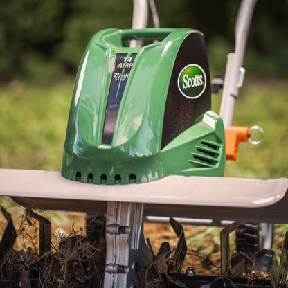 Scotts Outdoor Power Tools TC71420S Tiller, 20-Inch, 14-Amp, Green