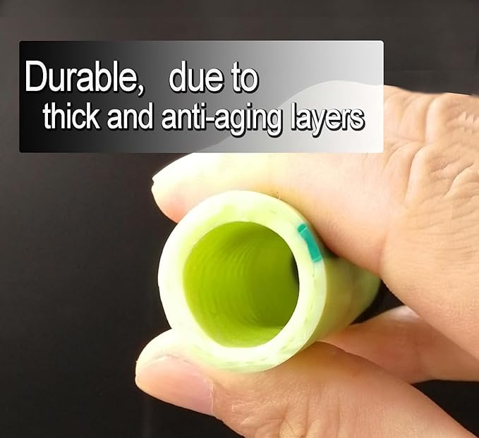 Atlantic Female to Female Heavy Duty Garden Hose 1 ft x 5/8 inch Green, Short Connection Leader Hose (1 Foot)