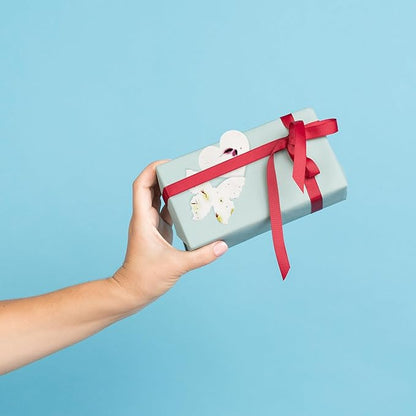 48pcs Plantable Seed Paper – 24 Heart & 24 Butterfly Embedded with Wildflower Seeds for Bridal Shower, Wedding Gift, Birthday, & Other Milestone Celebrations