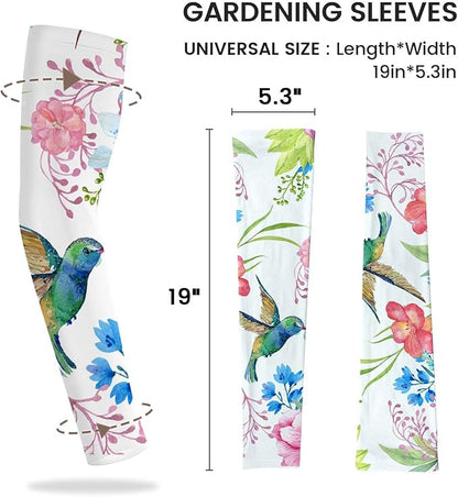 Gardening Sleeves for Women Farm Sun Protection Thorn Proof Cooling Arm Sleeves to Cover Arms for Garden Sports