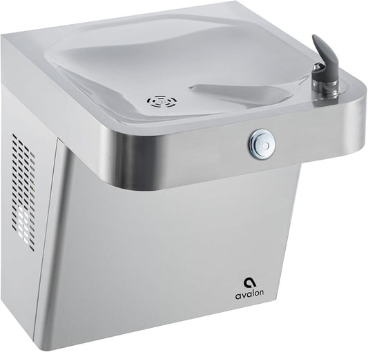 Avalon Wall Mounted Water Fountain with Bottle Filling Station, Sensor Dispensing, Self Cleaning, Digital Bottle Counter Display, ADA Compliant