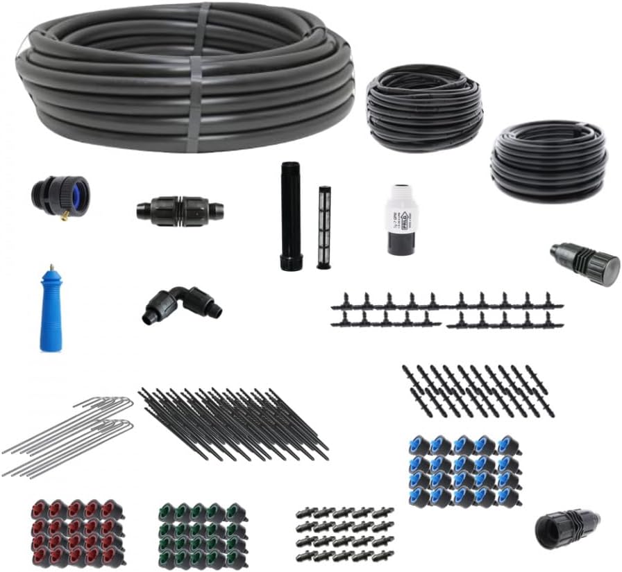 Drip Depot Drip Irrigation Kit for Vegetable Gardens - Kit Size : Standard