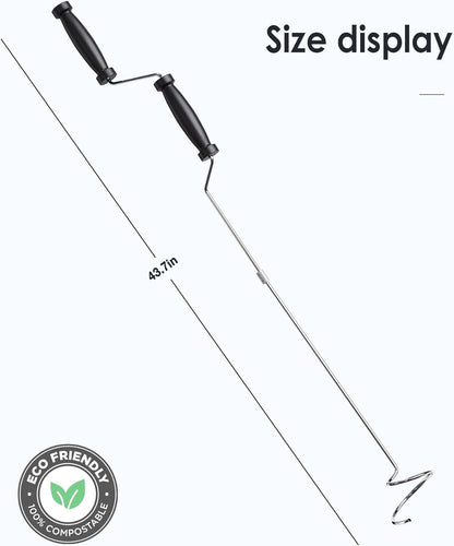 SQUEEZE master Compost Aerator-Compost Turner and Mixing Tool-Compost Aeration Tool