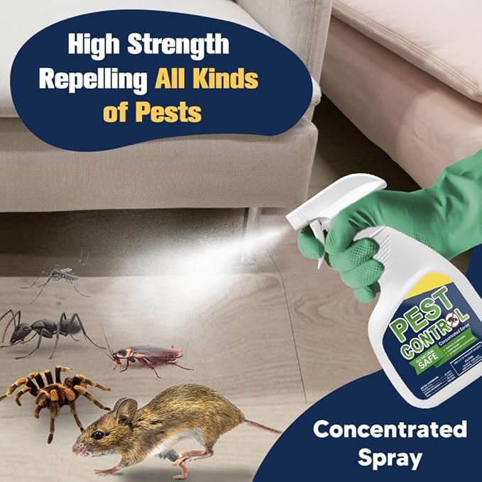 Pest Control, Mouse Repellent Pouches, Rodent Repellent, Mice Repellant Indoor, Peppermint Mice to Repel Rodents, Ant, Roach & Mosquito, Rat Repellant Outdoor 1P
