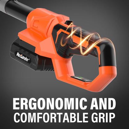 MAXLANDER Hedge Trimmer 18-Inch Cordless Pole Hedge Trimmer, 16-Feet Max Reach Hedge Trimmer with Extension Pole, Multi-Angle Adjustable, 2 x 2.0Ah Battery and Charger Included