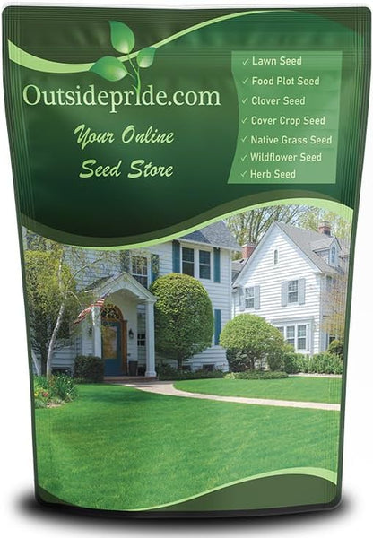 Outsidepride Fireball & Hattrick Rye Grass Seed Blend - 50 Lbs. Wear Tolerant, Fine Leaf Texture Perennial Rye Grass Seeds for Lawn, Sports Turf & More, OptiGrowth Coated for Better Establishment