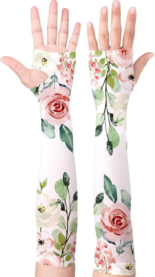 Gardening Sleeves for Women Farm Sun Protection Thorn Proof Cooling Arm Sleeves to Cover Arms for Garden Sports