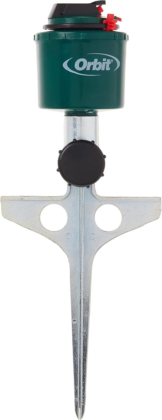 Orbit 2 Pack Compact Gear Driven Lawn Sprinkler on Sturdy Spike Base