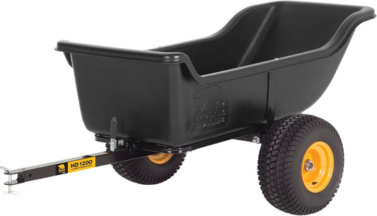 Polar HD 1200 Utility Cart – 1200 lb Capacity Heavy-Duty Hauling Cart with Tilt & Pivot Frame, Wide-Track Tires & Quick-Release Latch – 8232 Model for Ice Fishing & Outdoor Work