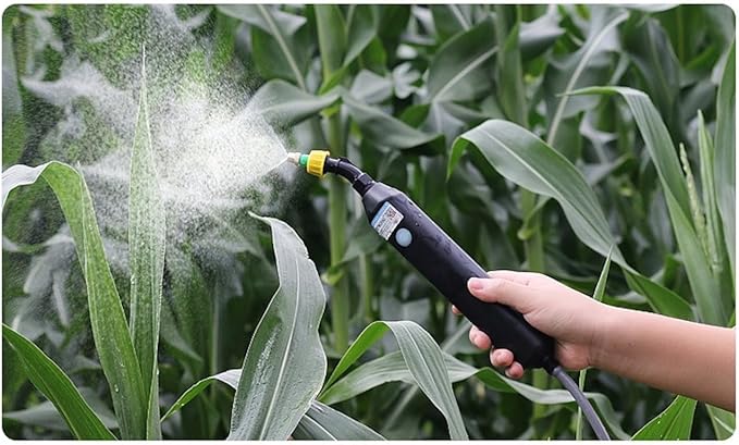 2Gallon Electric Watering Can, VidaGardening, Ideal for Pest Control, Watering, Fertilizer Sprayer, Chemical Sprayer, Car Washing, PE, 4hours Battery Life (2Gal Green)