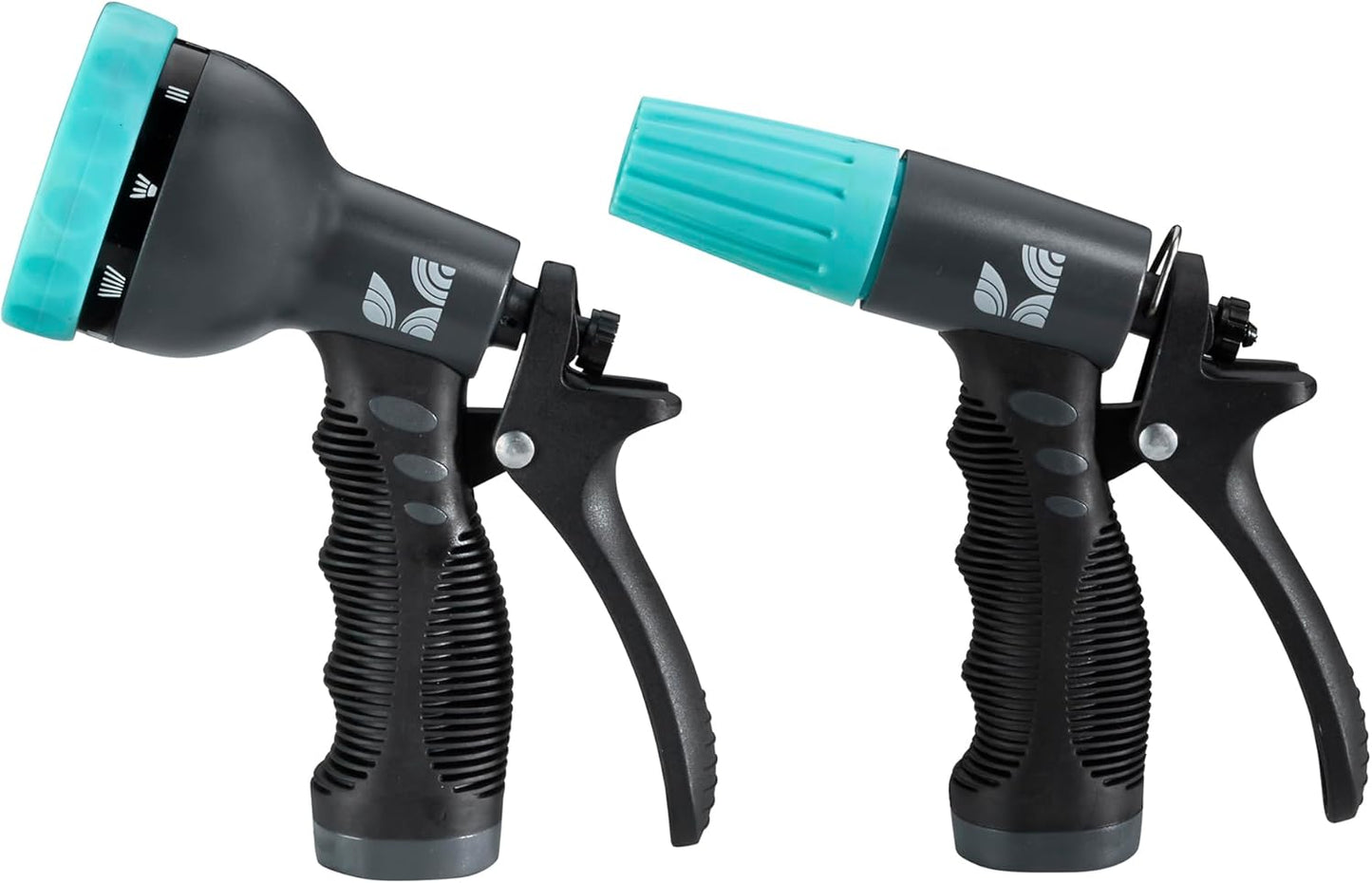Garden Hose Nozzle 2 Pack Includes 8 Pattern and Adjustable Jet with Rear Trigger 500014 by New England Garden Tools: Cleaning Kitchens & Work Sites, Watering Plants & Yards, Washing Cars & Pets
