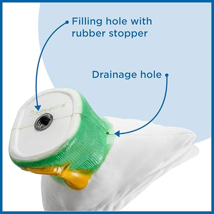 Fox Valley Traders Large White Goose, Plastic Garden Décor, 23” High