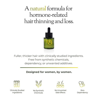 regener8 3-in-1 Hormonal Hair Loss & Thinning Treatment - Scalp Reset System With Multi-Signal Hair Growth Oil, Scalp Massage Brush & Cortisol-Reducing Candle - Complete Hair Revival Bundle for Women