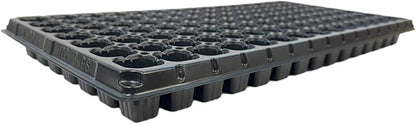 105 Cell Seedling Plastic Nursery Trays, 10 Pack, Thick Durable Germination Plug Trays, 1050 Cells Reusable Plant Propagation