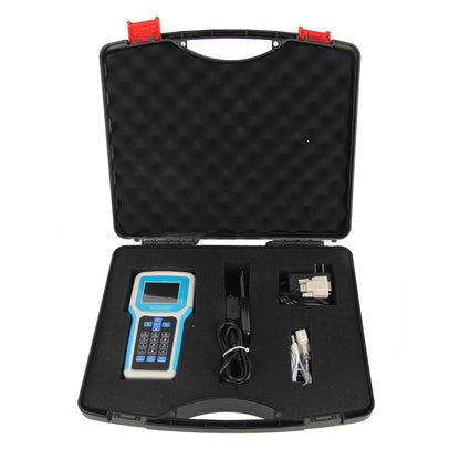 Soil Tester, 7-in-1 Soil pH Meter Kit with Moisture, Temperature, Conductivity, Nitrogen, Phosphorus and PH Test, LCD Display Soil Moisture Meter with Carry Box for Petrochemical, Agriculture, etc