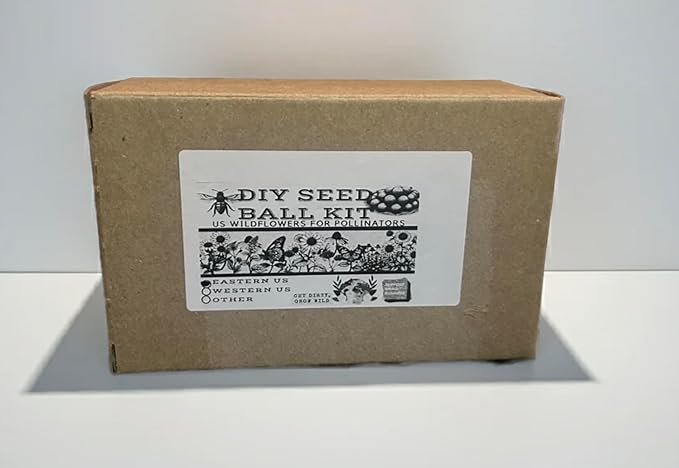 DIY Seedball Making Kit - Eastern Wildflower Edition