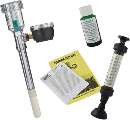 Sustainable Village Irrometer Low Tension Model LT 6 Inch with Service Unit Kit | Measure Soil Water Tension | Great for Measuring Soil Moisture in Soil, Peat, Bark, Sand, Perlite and Vermiculite