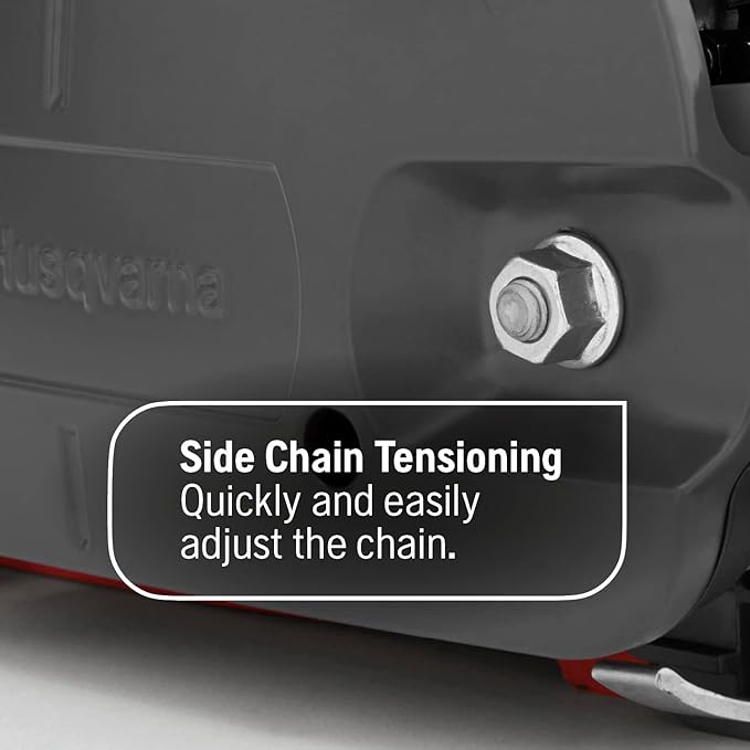 Husqvarna 450 Rancher 20 Inch Gas Chainsaw, 50.2-cc 3.2-HP, 2-Cycle X-Torq Engine, For Tree Pruning, Yard Cleanups and Firewood Cutting, 970613120