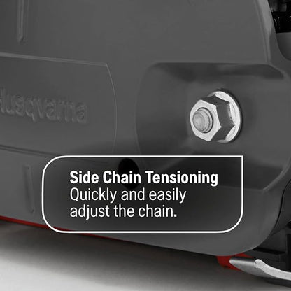 Husqvarna 450 Rancher 20 Inch Gas Chainsaw, 50.2-cc 3.2-HP, 2-Cycle X-Torq Engine, For Tree Pruning, Yard Cleanups and Firewood Cutting, 970613120