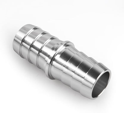 3/4" Hose Barb Splice Coupler Repair Fitting Aluminum Adapter 2Pcs