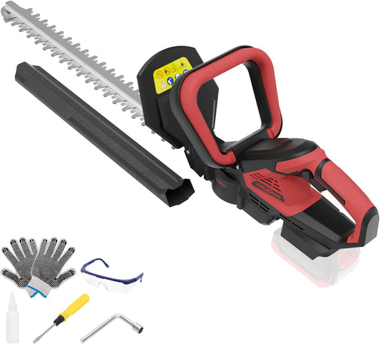 Hedge Trimmer for MWK M18 18v Battery, 22'' Dual-Action Blade and 3/5'' Cutting Capacity,1600RPM& Safety Lock (Battery Not Included)