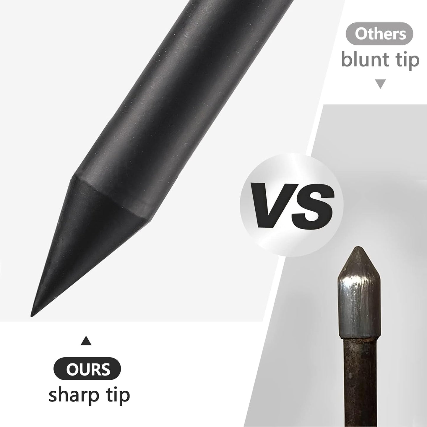 Soil Probe Rod, 48inch Adjustable Ground Rod with T-Handle - Metal Soil Probe for Plumbing Tool, Locating Septic Tank, Landscaping Garden Tool