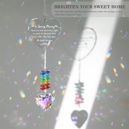 Memorial Gifts, K9 Suncatcher Sympathy Gifts for Loss of Loved One, Bereavement Gift Idea for Loss, Sympathy Memorial Gifts for Loss of Mom Dad, Grief Gifts for Funeral Bereavement Daily Remembrance