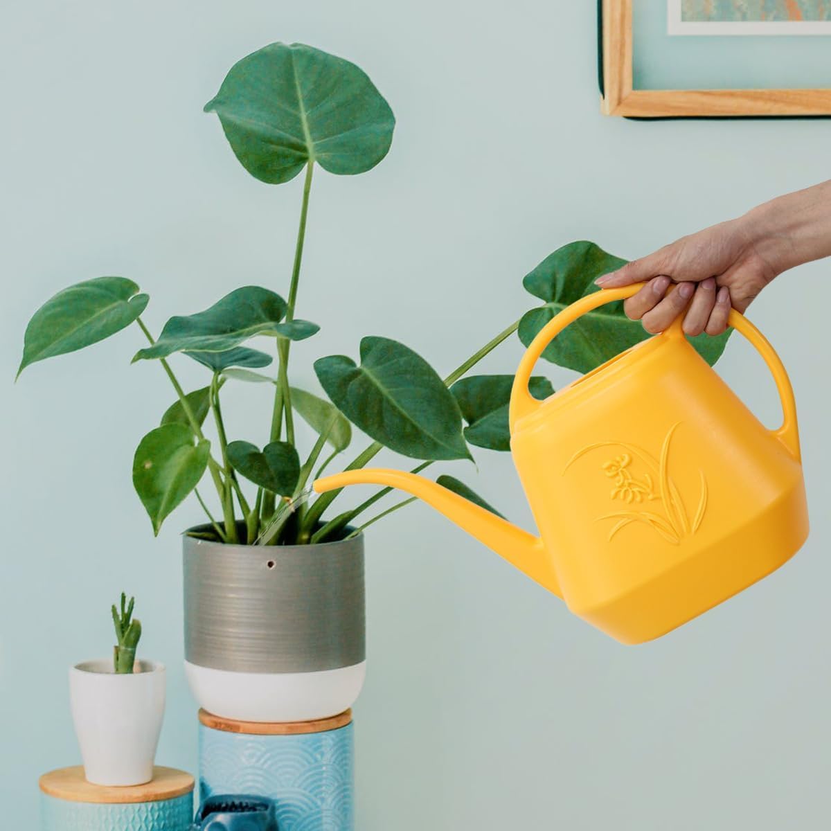 Plant Watering Can - Yellow - 1/2 Gallon
