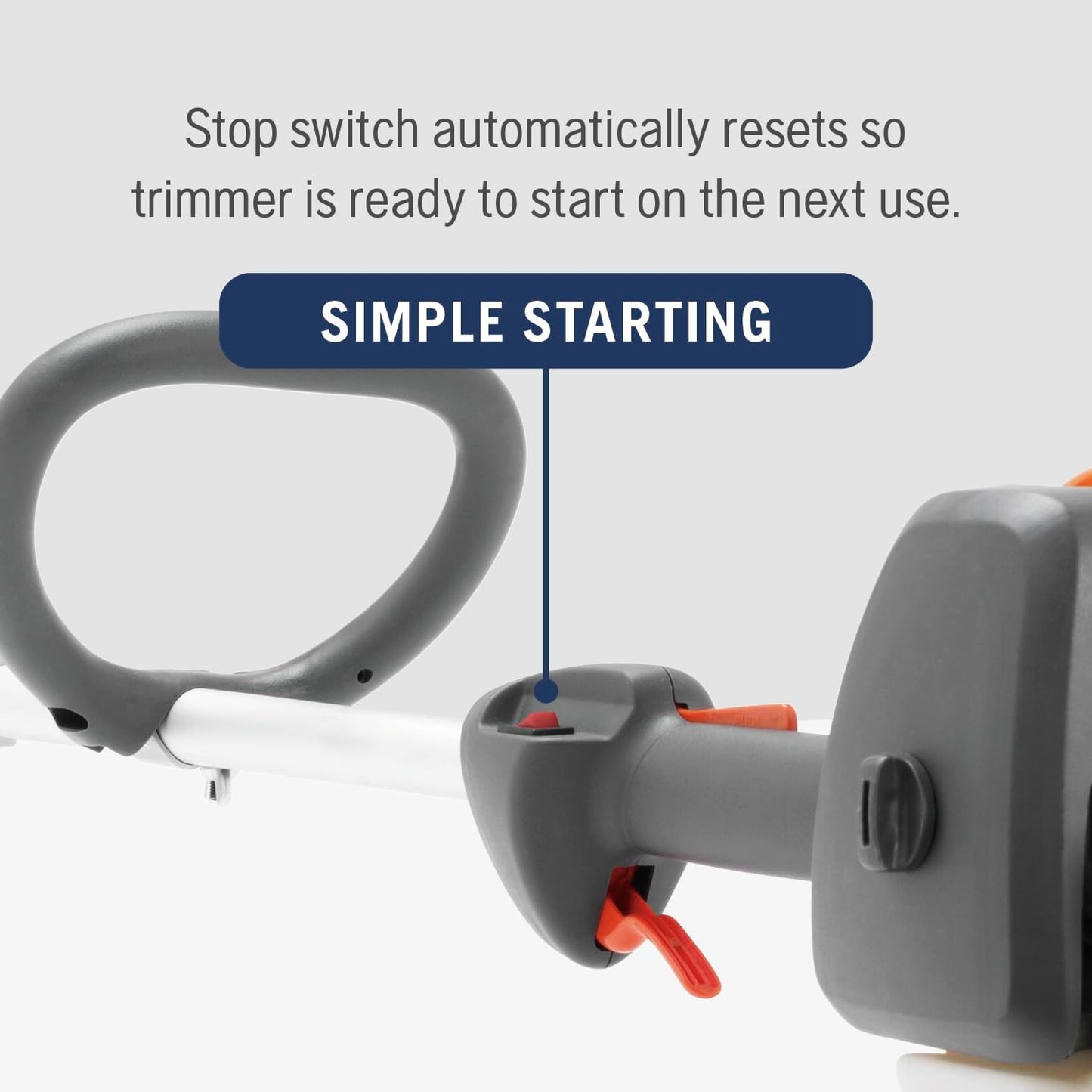 Husqvarna 122LK Grass Trimmer, 22-cc 2-Cycle, 17-inch Straight Shaft Gas Trimmer with T25 Head, 967628201