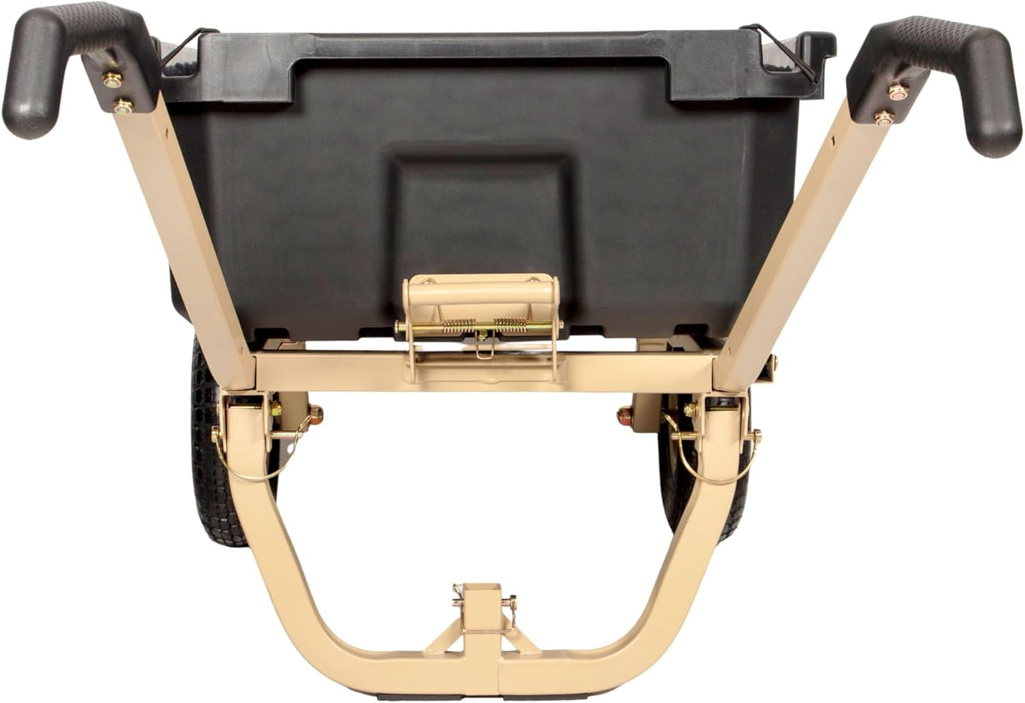 Heavy-Duty Garden Cart on Wheels – 7 Cu. Ft. 2-in-1 Utility Wagon & Wheelbarrow, Push or Tow Design, 1200 lb. Capacity, All-Terrain Utility Cart with 13" No-Flat Wheels