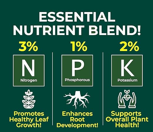 Gardenera Proffesional Peace Lily Spray Fertilizer Mist for Home Gardening | 3-1-2 Gentle Blend Mist for Healthy Leaves & Growth | Essential Nutrients for Peace Lily - 8oz