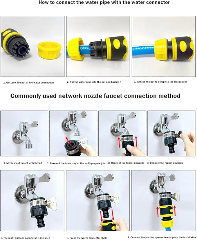 Impact Tripod Sprinkler, Rotating Tripod Sprinkler,360‑Degree Automatic Rotating Irrigation Watering, Tripod Telescopic Support for Lawn (2 PCS)