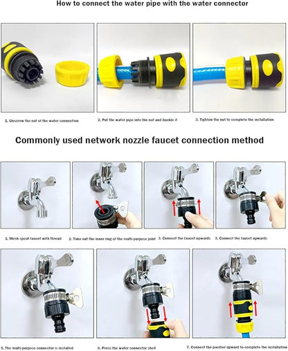 Impact Tripod Sprinkler, Rotating Tripod Sprinkler,360‑Degree Automatic Rotating Irrigation Watering, Tripod Telescopic Support for Lawn (2 PCS)