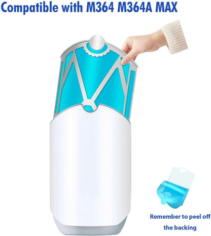 Refill Cartridge Compatible with Zevo Plug-in Light Refill M364 M364A and Max, 12 Pack