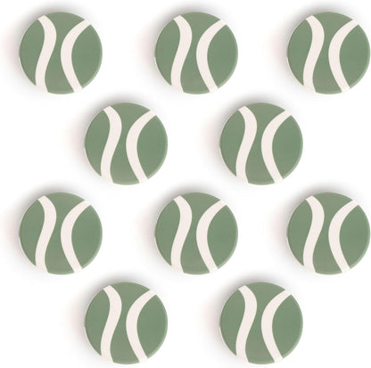 Gardyn Caps for Your Gardyn Hydroponics Growing System & Indoor Garden - Perfect Solution for a Cleaner & More Beautiful Garden - Must-Have for Growing Fewer Than 30 Plants - 10 Pack, Sage Green