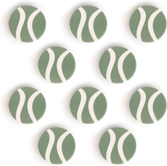 Gardyn Caps for Your Gardyn Hydroponics Growing System & Indoor Garden - Perfect Solution for a Cleaner & More Beautiful Garden - Must-Have for Growing Fewer Than 30 Plants - 10 Pack, Sage Green