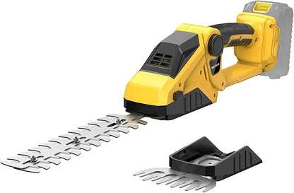 Cordless Hedge Trimmer for Dewalt 20V Battery(No Battery),2200RPM Cordless Mini Grass Shears,2 in 1 Handheld Electric Hedge Trimmer/Grass Cutter, Shrub Trimmer Bush Trimmer for Gardening,Lawn,Yard