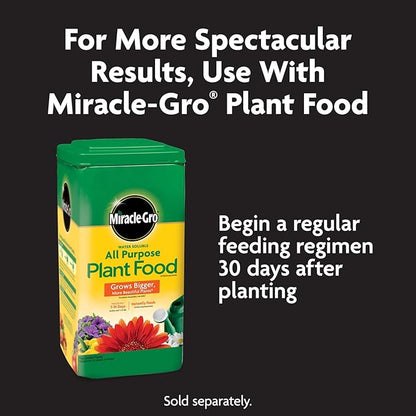 Miracle-Gro Expand 'n GRO Concentrated Planting Mix, Just Add Water for up to 3X Expansion, for Container and In-Ground Use, .33 cu. ft. Expands up to 1 cu. ft., 2-Pack