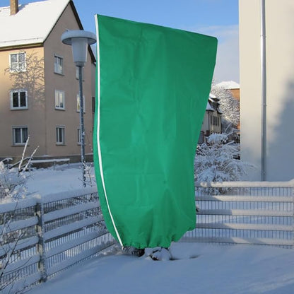Plant Covers Freeze Protection, 47.2''×70.8'' Winter Cold Weather Frost Blankets Shrub Jacket with Drawstring & Zipper Reusable Frost Protection Cloth for Outdoor Plants Fruit Tree Potted (2 Pack)
